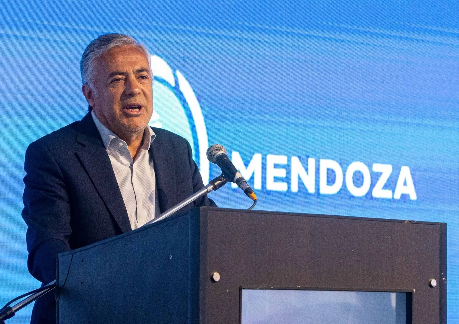 El gobernador mendocino Alfredo Cornejo inauguró la última edición de Redes de Gobierno en Luján de Cuyo, Mendoza